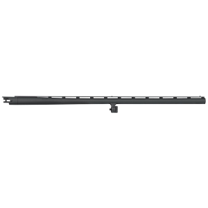 Mossberg 90123 OEM 12 Gauge 28 in All-Purpose Barrel w/Vent Rib\t Dual Bead Sights\t Smooth Bore & Matte Blued Finish\t For Use w/Mossberg 500 & Maverick 88 6-Shot Models\t Includes Accu-Chokes Set & Wrench (IC\tM\tF)