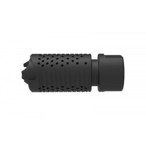 Knights Armament 32316 NT-4 MAMS Muzzle Brake Kit Black with 1/2 in-28 tpi Threads & 1.88 in OAL for 5.56x45mm NATO AR-Platform