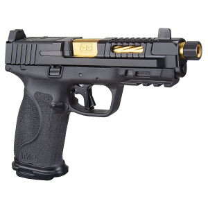 Ed Brown MPF4 Fueled M&P F4 9mm Luger 4.25 in Gold 17+1 Black Nitride Black Nitride Stainless Steel Slide Black Polymer Grip