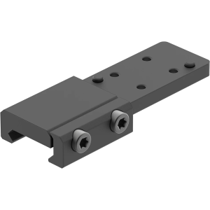 Leupold 184098 DeltaPoint Pro Low Profile Picatinny Mount Matte Black 0 MOA