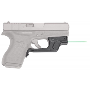 Crimson Trace 0146301 LG-443G Green Laserguard Black Glock 42/43/43X/48