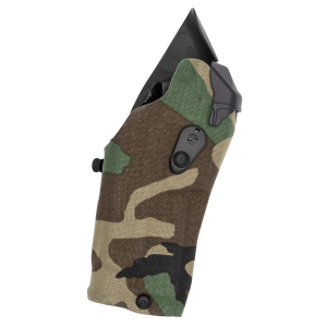 Safariland 6354RDS, Tactical Holster, For Staccato P 4.4 in with Red Dot Sight and Surefire X300U, Matte Finish, M81 Woodland, Right Hand 6354RDS-1582-C991-MS19