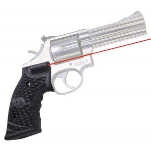 Crimson Trace 011290 LG-308 Lasergrips Black Red Laser Smith & Wesson K & L Frames Round Butt