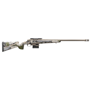 Browning 036036282 X-Bolt 2 Hells Canyon McMillan LR SR 6.5 Creedmoor 6+1 24 Smoked Bronze Cerakote Heavy, Sporter Threaded Barrel, Smoked Bronze Cerakote w/Pic Rail Steel Receiver, Ovix Camo Fixed McMillan Game Scout Synthetic Stock, Rifle - Browning