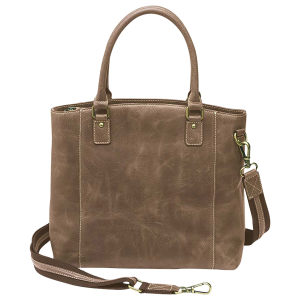 Gun Toten Mamas/kingport GTMCZY51 Town Tote Brown Leather Includes Standard Holster