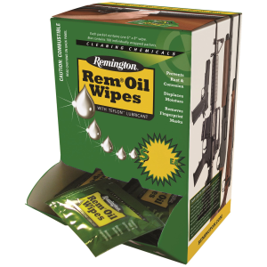 Remington Accessories 18471 Rem Oil Cleans\t Lubricates\t Protects Single Pack Wipes 300 Per Box