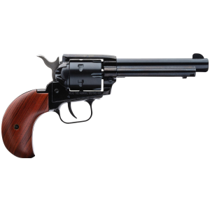 HERITAGE Mfg Rr22mb4 Rough Rider 22 Lr 22 Wmr 6 Shot, 4.75 In Black Steel Barrel, Black Zinc Alloy Frame, Black Cylinder, Cocobolo Grip, Hammer/thumb Safety, Exposed Hammer , Revolver