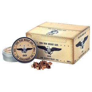 CCI 301 Four Wing Musket Caps Brass 1000 Per Box/ 5 Case