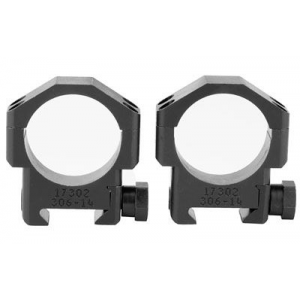 Badger Ordnance Ring 306-17, Fits Picatinny, Alloy, High Height, Black 306-17