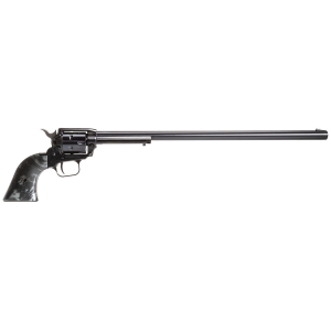 Heritage Mfg RR22B16BLKPRL Rough Rider 22 LR 6 Shot, 16 Black Oxide Steel Barrel, Black Oxide Zinc Alloy Frame, Black Oxide Cylinder, Black Pearl Grip, Manual Safety, Rimfire Revolver