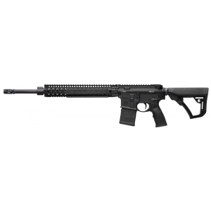 DANIEL Defense Mk12 Rifle 02-142-13175-047, .223 Rem/5.56 Nato, 18 In Stainless Bbl, Semi-auto, Dd Adj Stock, Blk Finish, 12 In Dd Rail, No Sights, Geissele Trigger, 30 Rds