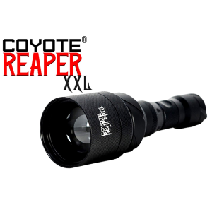 Predator Tactics 97436 Coyote Reaper XXL Double Red/Green LED Matte Black Aluminum 750 yds