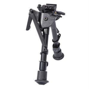 Badger Ordnance LPBK Enhanced Bipod 534-01A, Fits Picatinny, 6 in-9 in Adjustable Length, Black 534-01A
