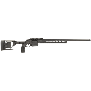Seekins Precision 0011710135BLK Havak HIT Pro Full Size 6.5 PRC 3+1 24 in Black Threaded Barrel, Picatinny Rail Steel Receiver, Black Adjustable Folding Aluminum Chassis, AR-Style Vertical Grip, Rifle