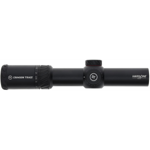 Crimson Trace 013002401 Hardline Black Anodized 1-6x24mm 34mm Tube Illuminated CT TR1-MOA Reticle