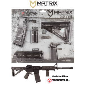 MDI MAGCOM08-CF Carbon Fiber Magpul MOE Kit AR-15 Polymer - Mdi