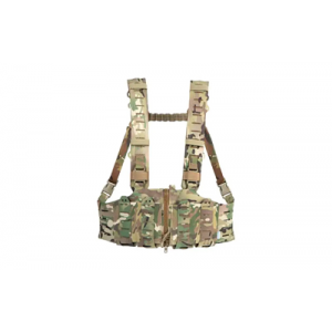Blue Force Gear 10 Speed Chest Rig, Fits (4) M4/AR-15 Magazines, Cordura Construction, Multicam MM-TSP-CHESTRIG-M4-01-MC