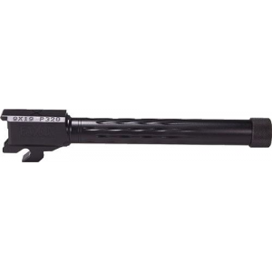 Faxon Sig P320 Fullsize 9Mm Flame Flute Threaded Blk 320B910NFLOQT