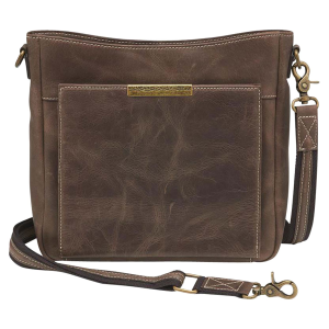 Gun Toten Mamas/kingport GTMCZY98 Slim X-Body Brown Leather Includes Standard Holster
