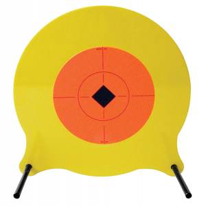 Birchwood Casey 47305 World of Targets Mule Kick Black/Orange AR500 Steel 0.50 in Thick