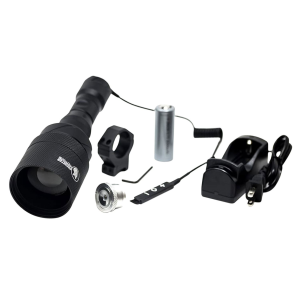 Predator Tactics 97434 Coyote Reaper XXL IR Kit Matte Black 800 yds Range