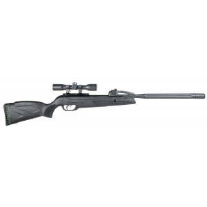 Gamo 611006875554 Swarm Whisper Break Open Gas Piston 22 Pellet 10rd Black Black Fixed All Weather Stock 4x32 mm