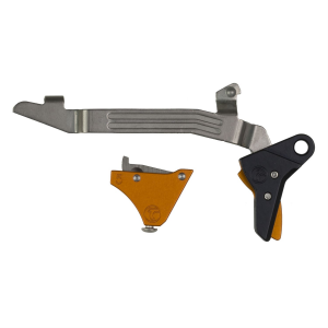 Timney Triggers Alpha Competition Trigger ALPHA GLOCK 5 - ORANGE, Anodized Finish, Orange, Fits Gen 5 - G17, G19