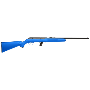 SAVAGE Arms 40217 64 F 22 Lr 10+1 21 In, Blued Barrel/rec (drilled & Tapped), Blue Synthetic Stock, Open Sights