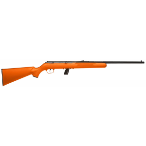 SAVAGE Arms 40220 64 F 22 Lr 10+1 21 In, Blued Barrel/rec (drilled & Tapped), Orange Synthetic Stock, Open Sights