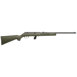 Savage 40221 64 F Full Size 22 LR 10+1 21 Matte Black Carbon Steel Barrel, Grooved Receiver, OD Green Fixed Synthetic Stock, Rimfire Rifle