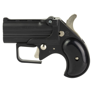 Old West Short Bore, Derringer, 9mm, 2.75 in Barrels, Matte Finish, Black, Synthetic Grips, Black, 2 Rounds, Guardian Package, Trigger Guard SBG9BB - Old West