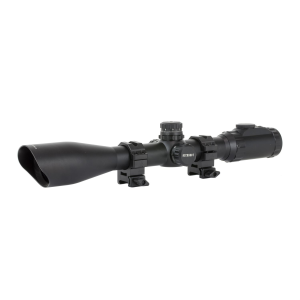 Leapers, Inc. - UTG AccuShot, Rifle Scope, 4-16X 44, 30MM, 36-Color Mil-Dot Reticle, Black SCP3-U416AOIEW - Leapers