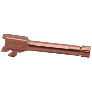 True Precision Threaded Barrel TP-P32CB-XTC, 9MM, Fits Sig P320 Compact 3.9 in, Copper TiCN Finish, Includes Thread Protector TP-P32CB-XTC