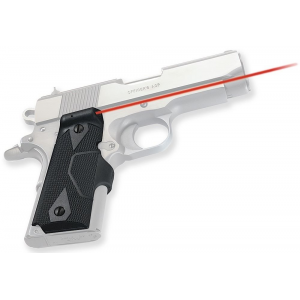 Crimson Trace 011210 LG-404 Front Activation Lasergrips Black Red Laser 1911 Compact