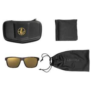Leupold 179098 Performance Wear Katmai Bronze Mirror Lens Polycarbonate Matte Tortoise Frame