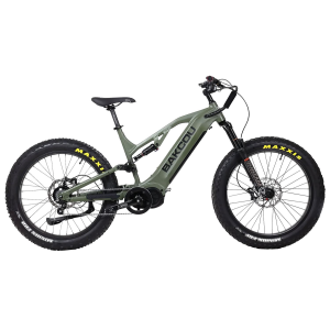 Bakcou E-bikes BSCJ19G21 Scout Jager Matte Army Green 19 Frame, Rohloff E-14 (500/14) Speed Hub BafangUltra Mid-Drive Motor, Electric Bike - Bakcou