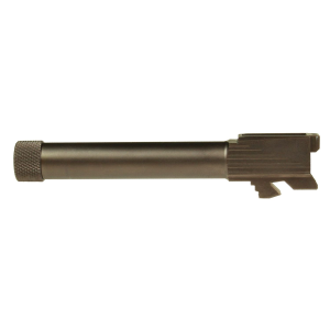 Lone Wolf Distributors Dusk19 Barrel, 9MM, 4.6 in Threaded Barrel, 1/2X28 Thread Pitch, For 3rd and 4th Generation Glock 19, PVD Finish, Bronze LWD-Dk-19TH-ORB - Lone Wolf