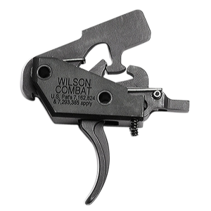 Wilson Combat TRTTUM2 Tactical Trigger Unit Two-Stage Two-Stage Curved Trigger with 4-4.50 lbs Draw Weight for AR-15