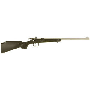 CRICKETT Ksa2245 Youth 22 Lr 1rd 16.12 In Stainless Steel Barrel, Fixed Front/adjustable Rear Peep Sights, Black Synthetic Stock W/11.5 In Lop, Rebounding Firing Pin Safety, Rifle