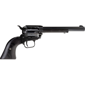 HERITAGE Mfg Rr22b4bbk Rough Rider 22 Lr 6 Shot 4.75 In Black Oxide Barrel, Cylinder & Frame, Black Laminate Wood Grips , Revolver