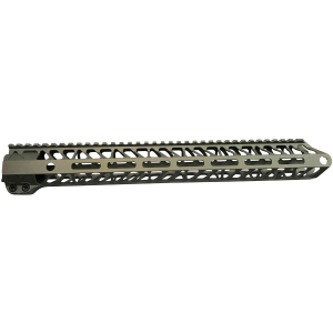TIMBER CREEK OUTDOOR INC ME15HGFDE Enforcer Handguard AR-15 Flat Dark Earth Cerakote M-LOK Aluminum 15 in