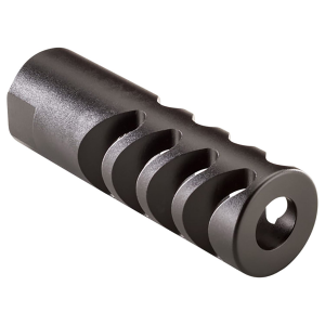 Alexander Arms MBMMB64KIT Millennium Muzzle Brake Kit Black Steel with 49/64-20 RH tpi Threads 4 in OAL 3.50 in Diameter for 50 Beowulf