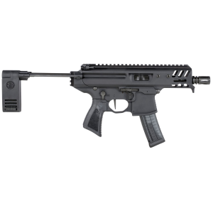 Sig Sauer MPX Copperhead Pistol PMPX-4B-CH, 9mm, 4.5, No Brace, Black 20 Rds