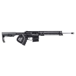 Patriot Ordnance Factory 01736 Rogue Direct Impingement *CA Compliant 6.5 Creedmoor Caliber with 16.50 in Barrel, 20+1 Capacity, Black Anodized Metal Finish, Black 6 Position MFT Stock/Polymer Grip & 11 in M-LOK Handguard Right Hand, Rifle