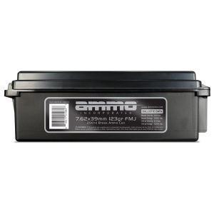 Ammo Incorporated 762X39123FMJRB200 Signature 7.62x39mm 123 gr Full Metal Jacket (FMJ) 200 Bx/6 Cs - Ammo Inc