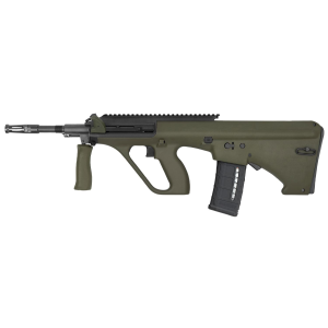 Steyr Arms AUGM1GRNNATOEXT AUG A3 M1 NATO 5.56x45mm NATO 16in 30+1 Black Rec OD Green Fixed Bullpup Stock OD Green Polymer Grip Right Hand Includes Extended Rail