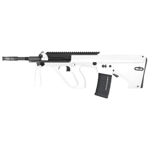 Steyr Arms AUGM1WHINATOEXT AUG A3 M1 NATO 5.56x45mm NATO 16in 30+1 Black Rec White Fixed Bullpup Stock White Polymer Grip Right Hand Includes Extended Rail