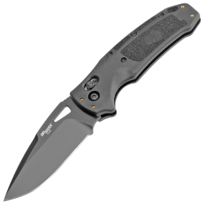 Hogue Sig Sauer K320 Nitron Folding Knife Black 35 in Able Lock Drop Point 36370
