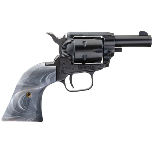 Heritage Mfg BK22B3GPRL Barkeep 22 LR 6 Shot, 3 in Black Oxide Steel Barrel, Black Oxide Zinc Alloy Frame, Black Oxide Cylinder, Gray Pearl Grip, Manual Safety, Exposed Hammer , Revolver
