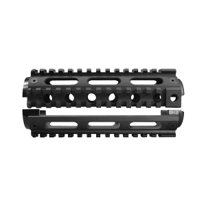 Yankee Hill Machine Co Carbine Handguard, 2 Piece, Fits AR-15s with Carbine Length Gas Systems and Fixed Front Sight Gas Block, Will Not Fit Colt AR15, Anodized Finish, Black YHM-9670